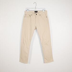 Beams Plus Japan Men's Small Corduroy Pants 5-Pocket Beige fit 30x26
